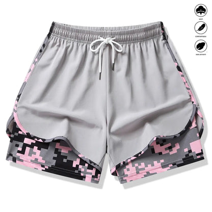 3-Pack Women’S Casual Athletic Shorts with Built-In Liner, Drawstring, Elastic Waistband—Suitable for Outdoor Sports, Fitness, Running, and Casual Wear; Women’S Shorts, Athletic Shorts, Womenswear,Summerwins