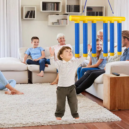 Reflex Challenge Game Toy - Family Fun Hand-Eye Coordination Training Toy with 3 Adjustable Speed Settings, Upgraded Remote Control and Catching Sticks, Family Fun Game, Toys